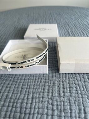 Jimmy Choo x Off-White White leather bracelet